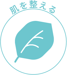 肌を整える