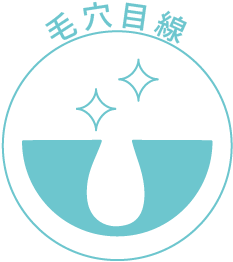 毛穴目線